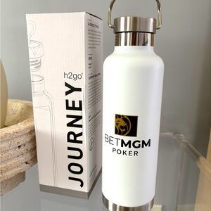 BetMGM Poker Stainless Steel Water Bottle